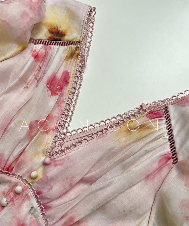 Aconiconi｜Yutang High-End Flowy Dress