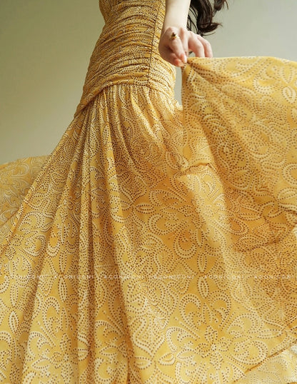 Aconiconi｜Diana’s Secret off-shoulder Dress