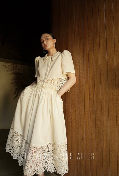 LE VENT & TES AILES | Swan Embrace Skirt Set