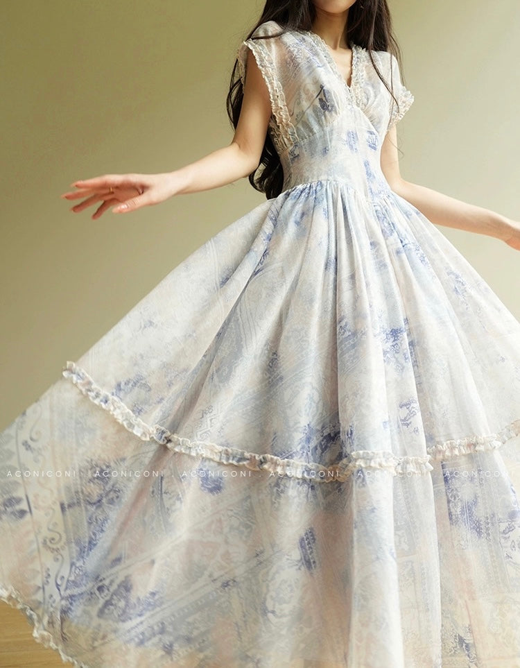 Aconiconi ｜Sunday Belle Elegant Dress