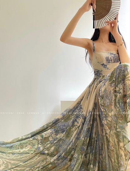 Aconiconi｜Tulle Treasure Long Summer Dress