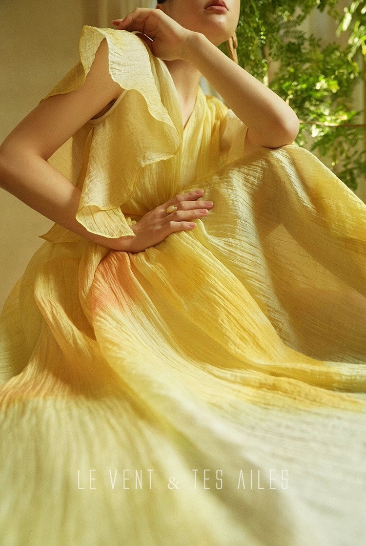 LE VENT & TES AILES | Amber Bloom Flowy Dress