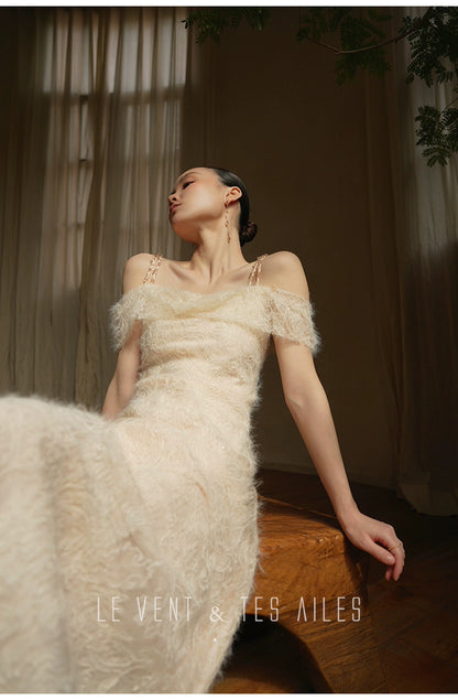 LE VENT & TES AILES | Vienna Whisper Off Shoulder Dress