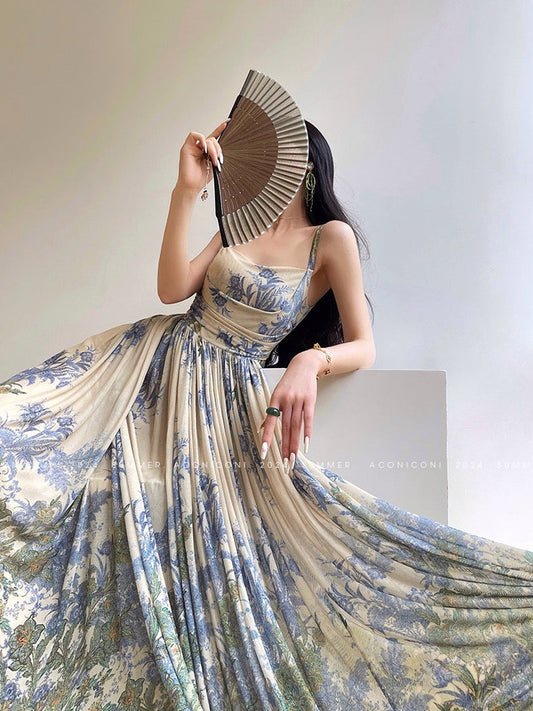 Aconiconi｜Tulle Treasure Long Summer Dress