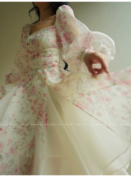 Aconiconi ｜Sweet Amelie Short Dress