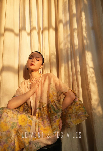 LE VENT & TES AILES | Amber Bloom Dress Set