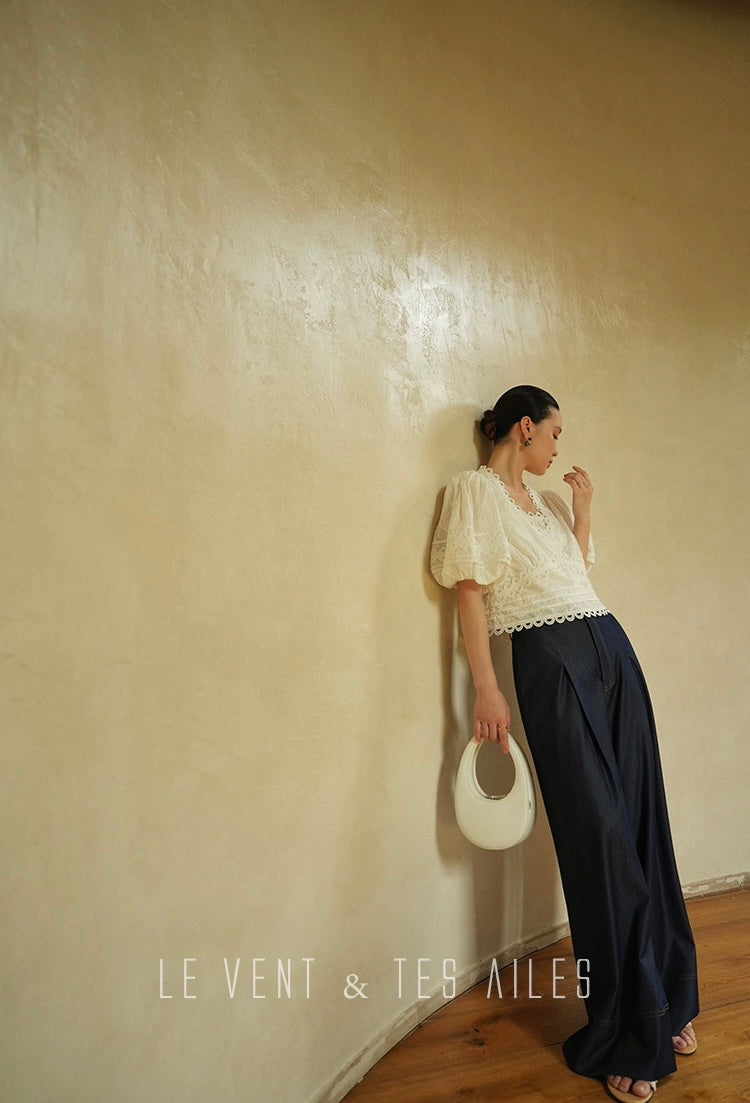 LE VENT & TES AILES | Écriture Fine Skirt Set