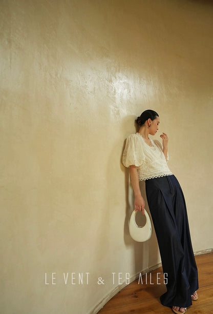 LE VENT & TES AILES | Écriture Fine Skirt Set