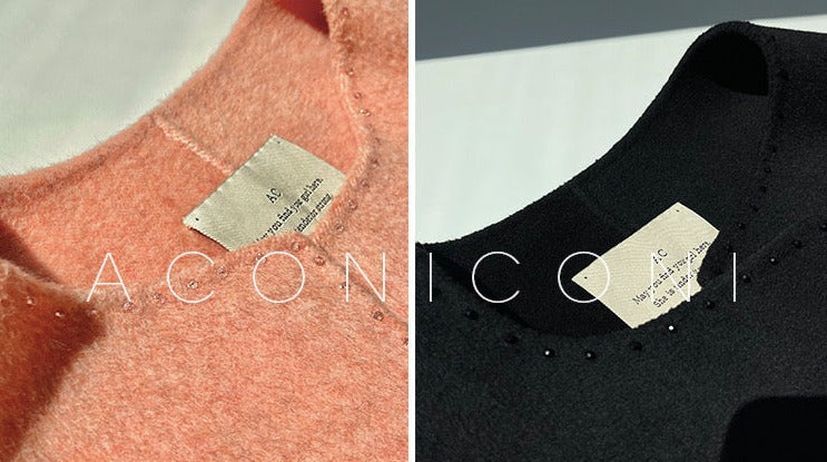 Aconiconi |  Night Twilight Wool Autumn Skirt Suit