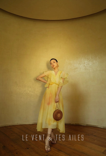 LE VENT & TES AILES | Amber Bloom Flowy Dress