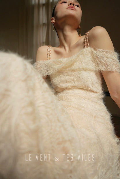 LE VENT & TES AILES | Vienna Whisper Off Shoulder Dress