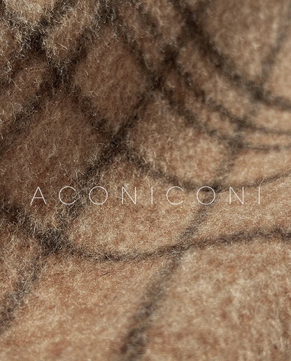 Aconiconi｜Yamano Plaid Winter Coat