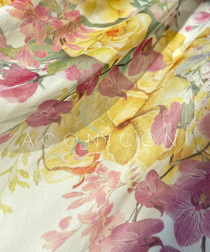 Aconiconi｜Day Lily Japanese Style V-neck Summer Dress