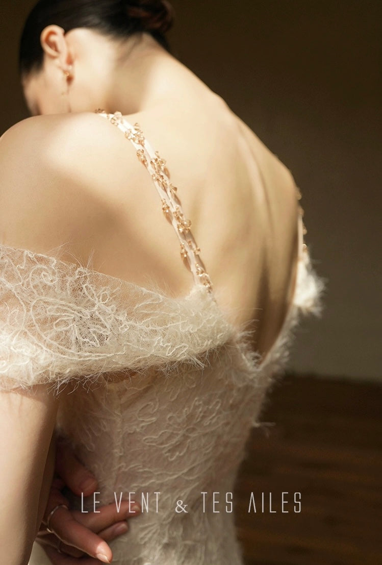 LE VENT & TES AILES | Vienna Whisper Off Shoulder Dress