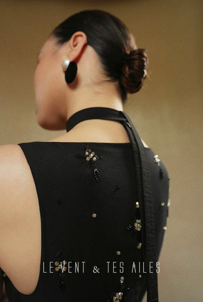 LE VENT & TES AILES | Noir Désir Evening Dress