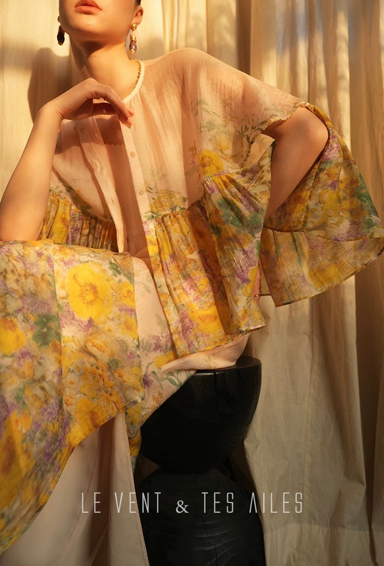 LE VENT & TES AILES | Amber Bloom Dress Set