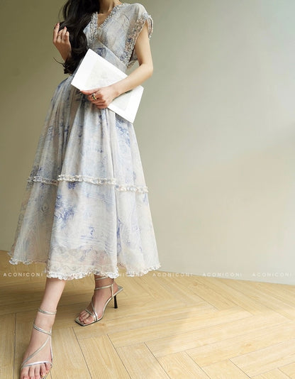 Aconiconi ｜Sunday Belle Elegant Dress