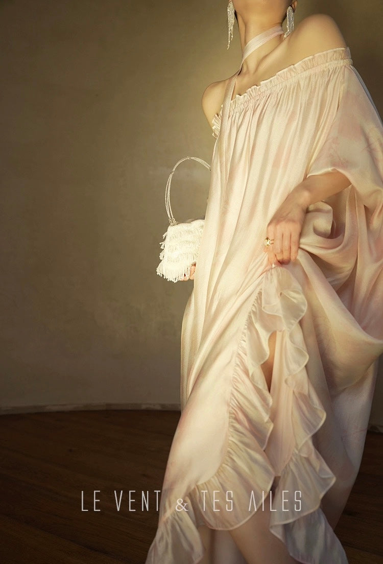 LE VENT & TES AILES | Rosalie Rouge Flowy Dress