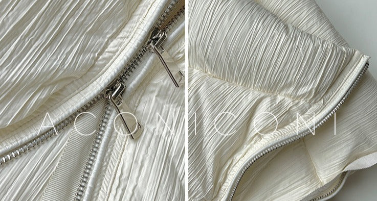 Aconiconi｜Winter Stand Collar Down Jacket Warm Quilt