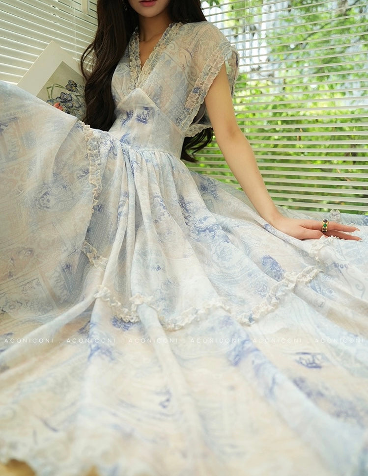 Aconiconi ｜Sunday Belle Elegant Dress