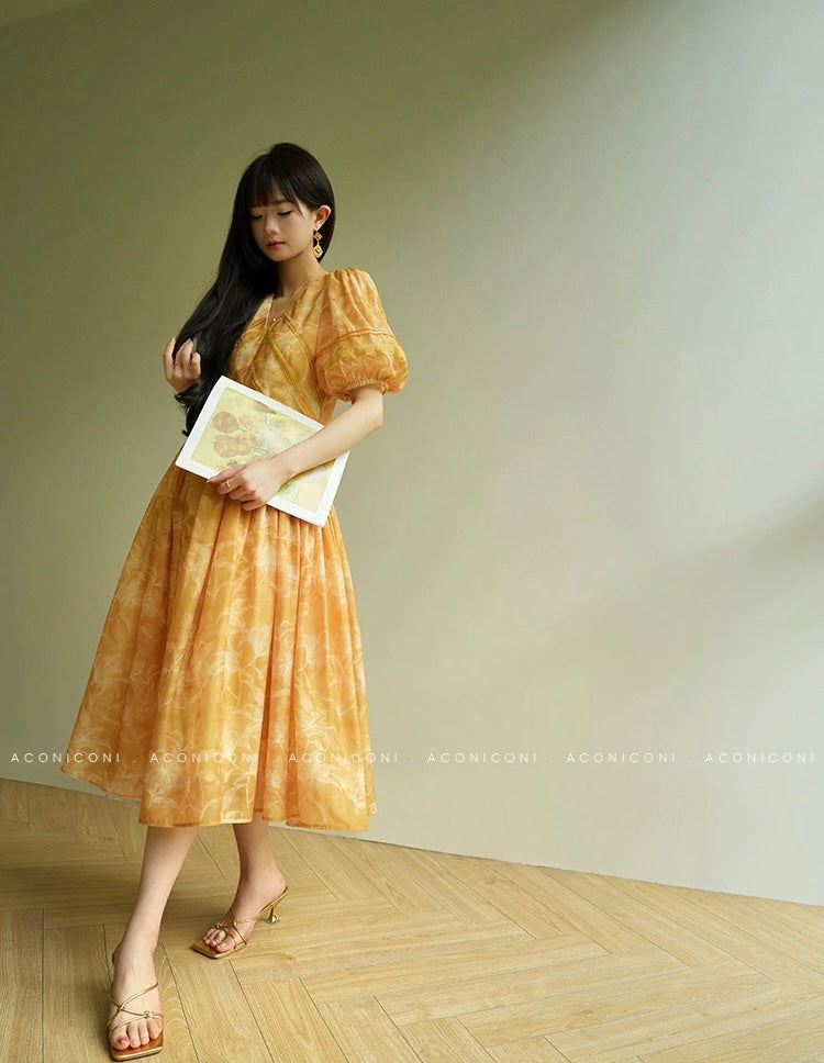 Aconiconi｜Clementine Kiss Summer Dress