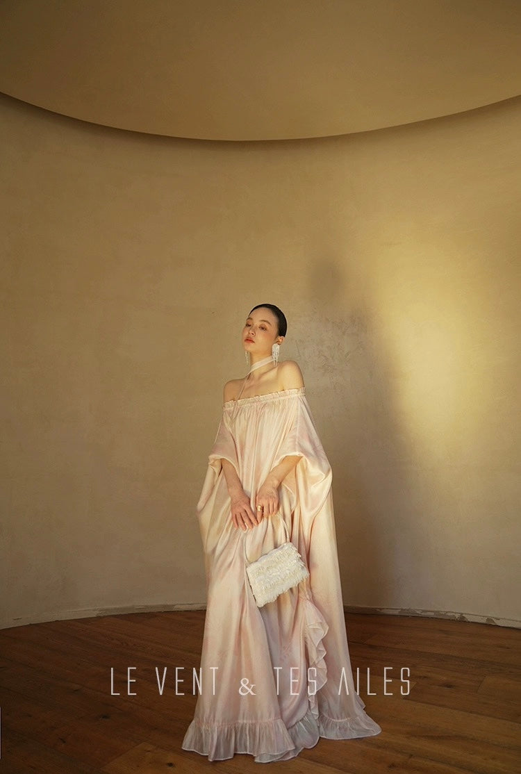 LE VENT & TES AILES | Rosalie Rouge Flowy Dress