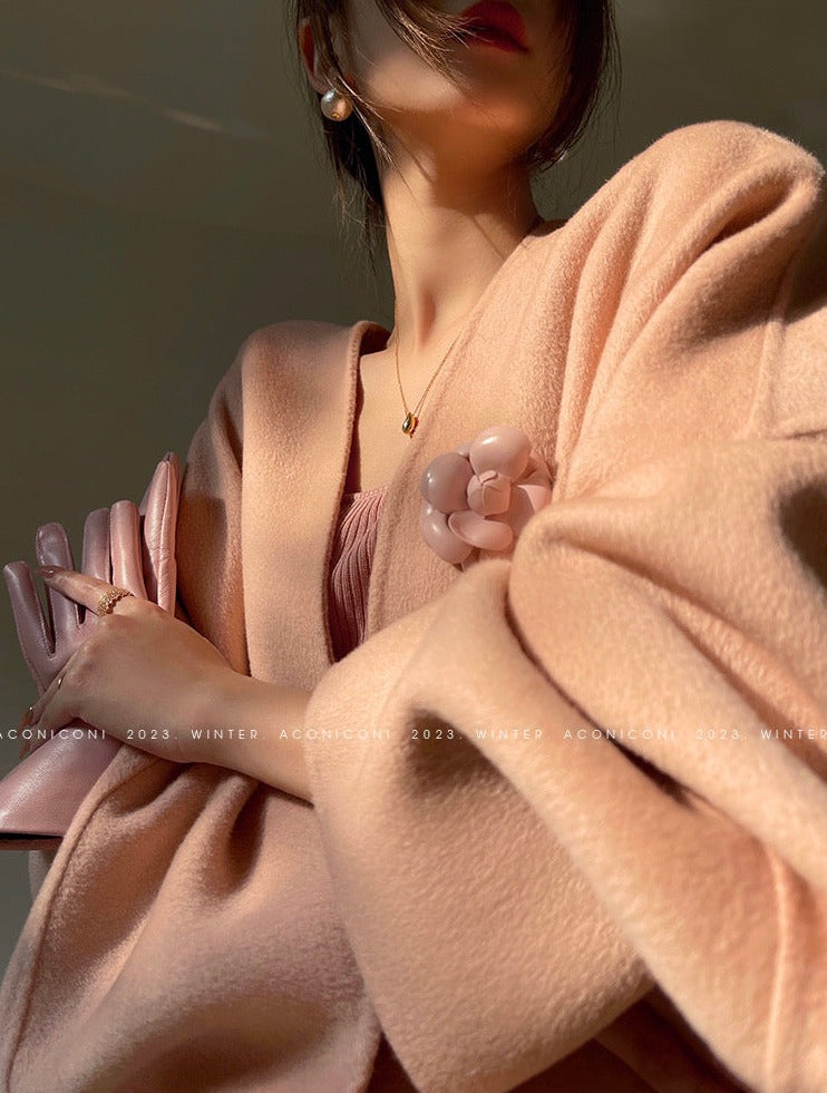 Aconiconi | Soft Lover Double Faced Premium Wool Coat