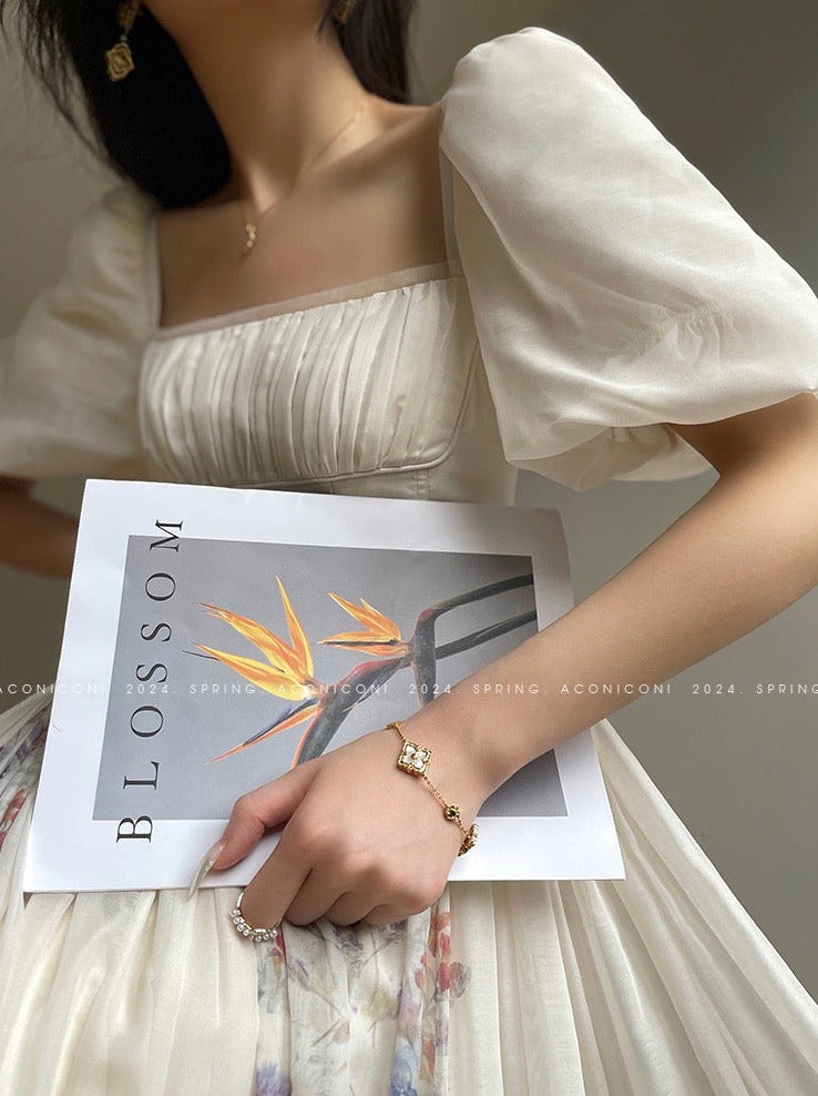 Aconiconi｜Florentia Long Princess Skirt Summer Dress