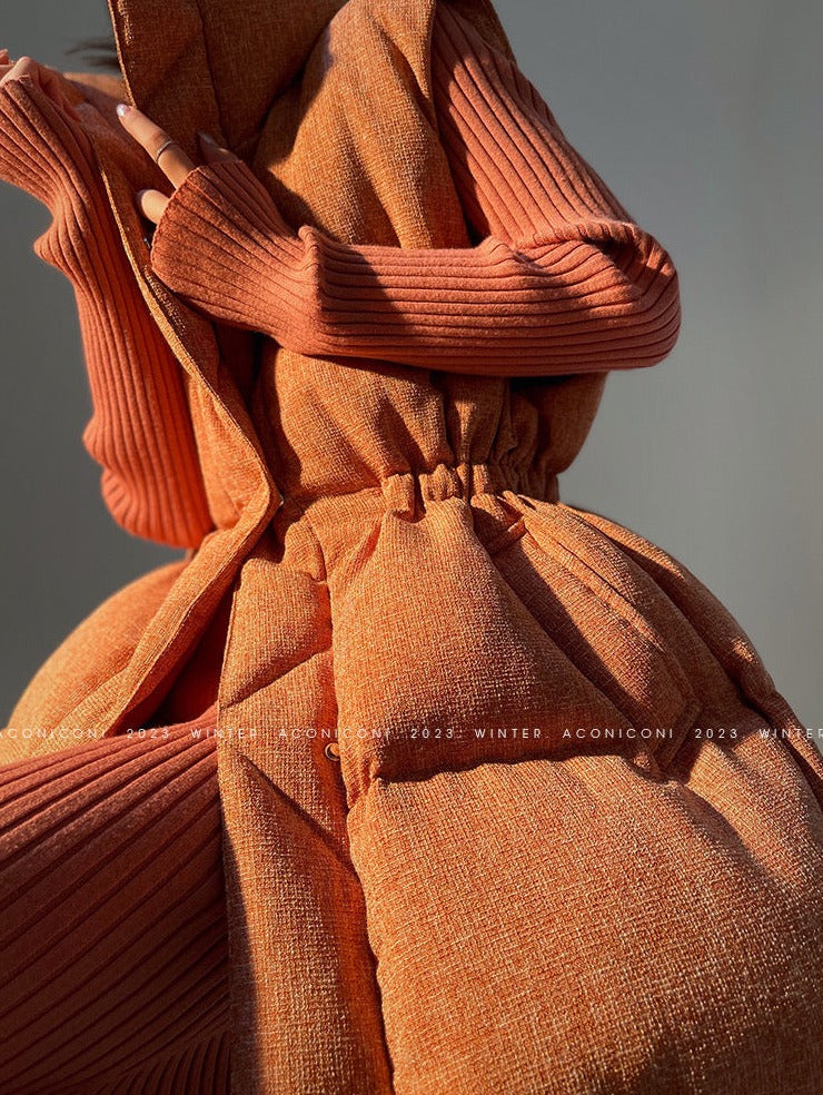 Aconiconi | Puff Sleeveless Winter Jacket