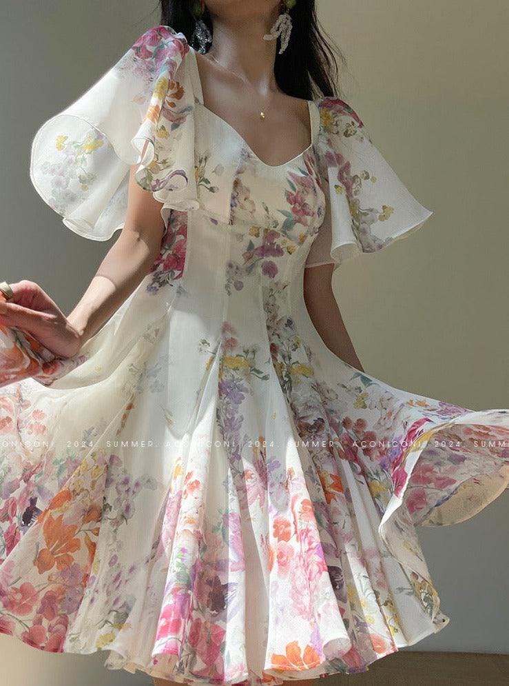 Aconiconi｜Love Flower French Fairy Dress