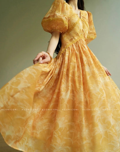 Aconiconi｜Clementine Kiss Summer Dress