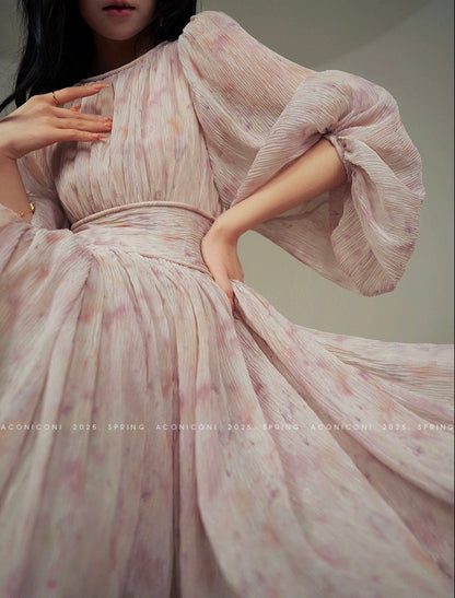 Aconiconi | Blush Reverie Short Dress