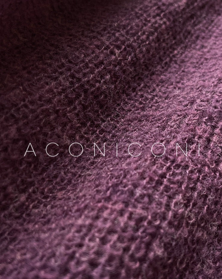 Aconiconi｜Alocasia Knitted Long Dress