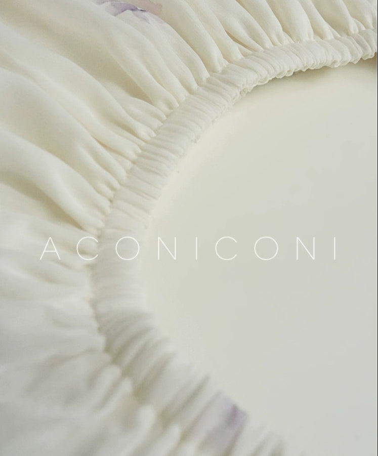 Aconiconi | Lilac Poem Long Flowy Dress