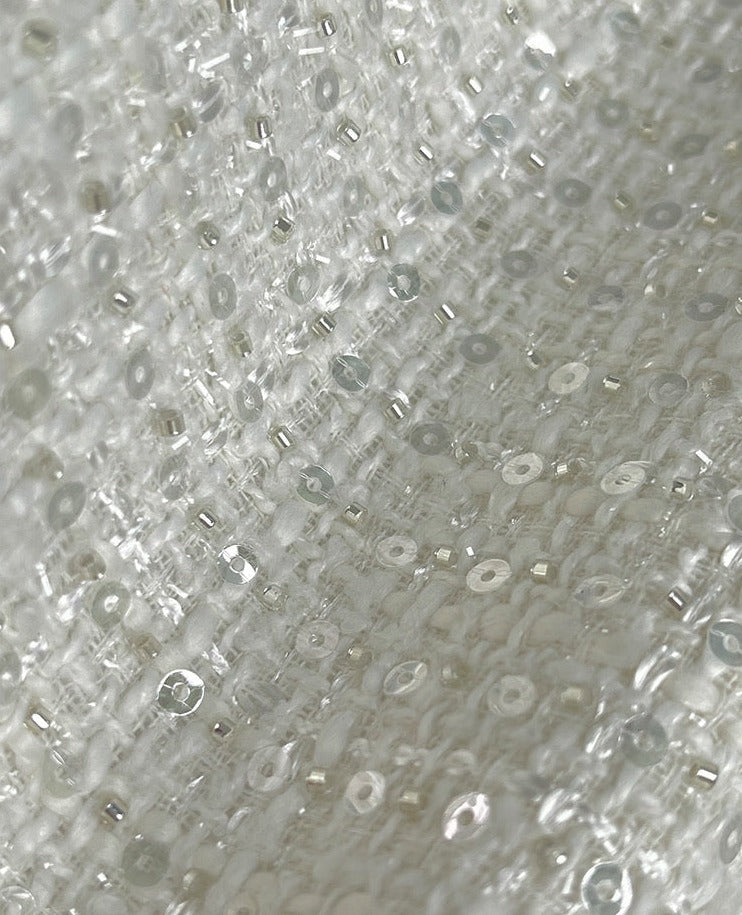 Aconiconi｜Yueluo Suit Sequin Tweed Set