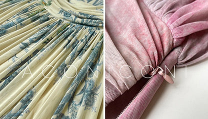 Aconiconi｜Tulle Treasure Long Summer Dress