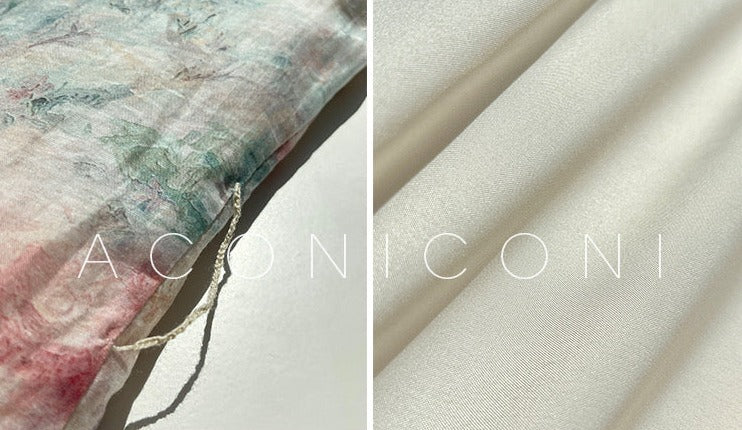 Aconiconi｜Calantha Puff Short-Sleeve Dress