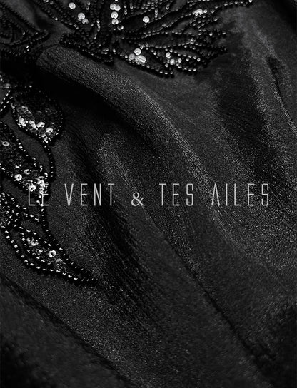LE VENT & TES AILES | Isabella Noire Evening Dress
