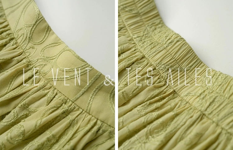 LE VENT & TES AILES | Écriture Fine Skirt Set