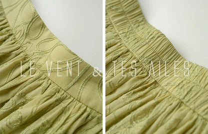 LE VENT & TES AILES | Écriture Fine Skirt Set