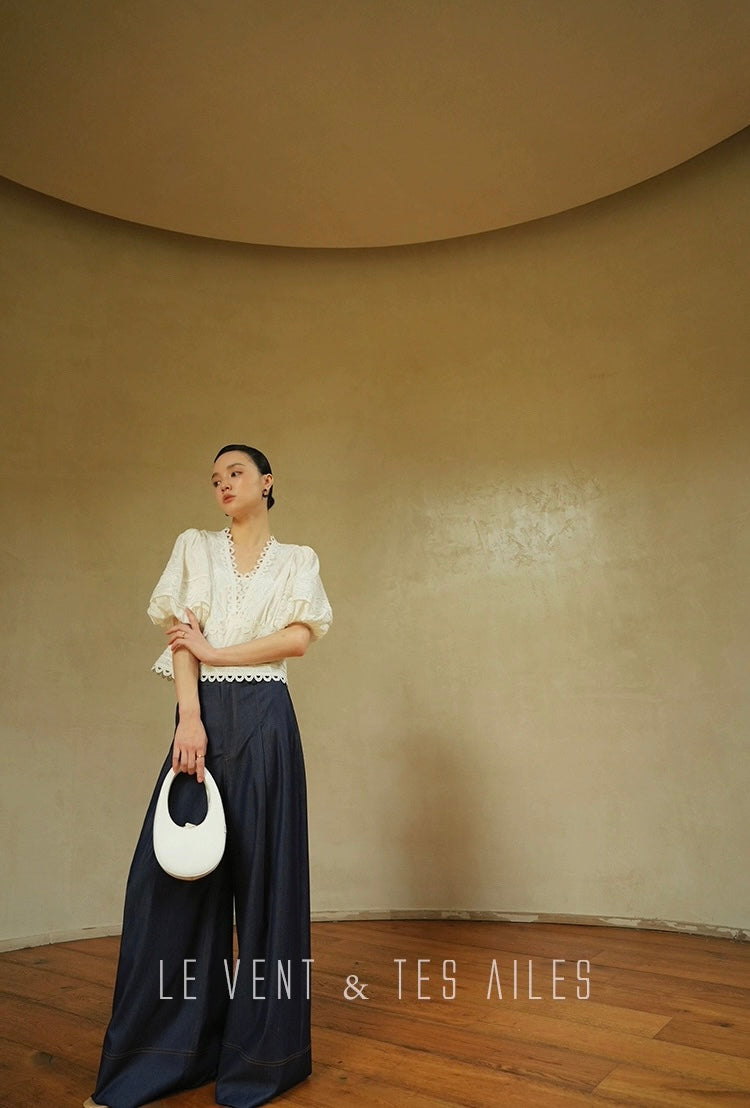 LE VENT & TES AILES | Écriture Fine Skirt Set