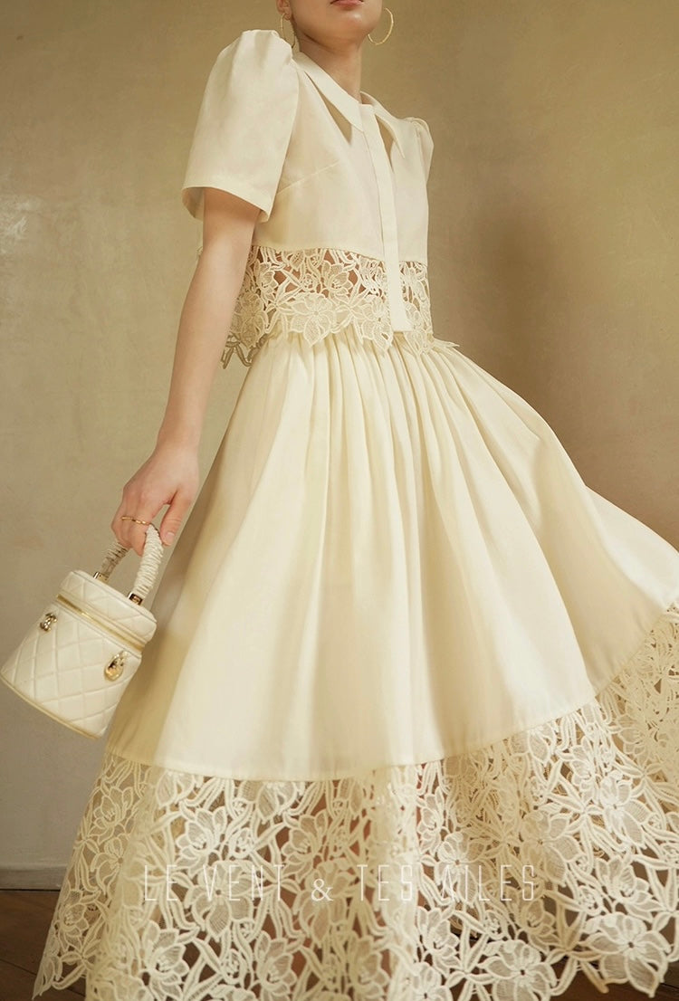 LE VENT & TES AILES | Swan Embrace Skirt Set