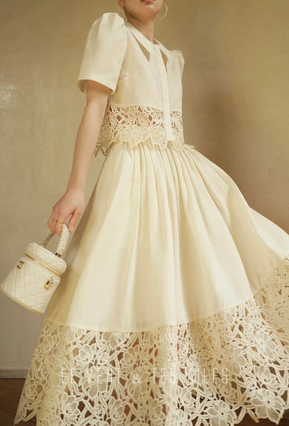 LE VENT & TES AILES | Swan Embrace Skirt Set