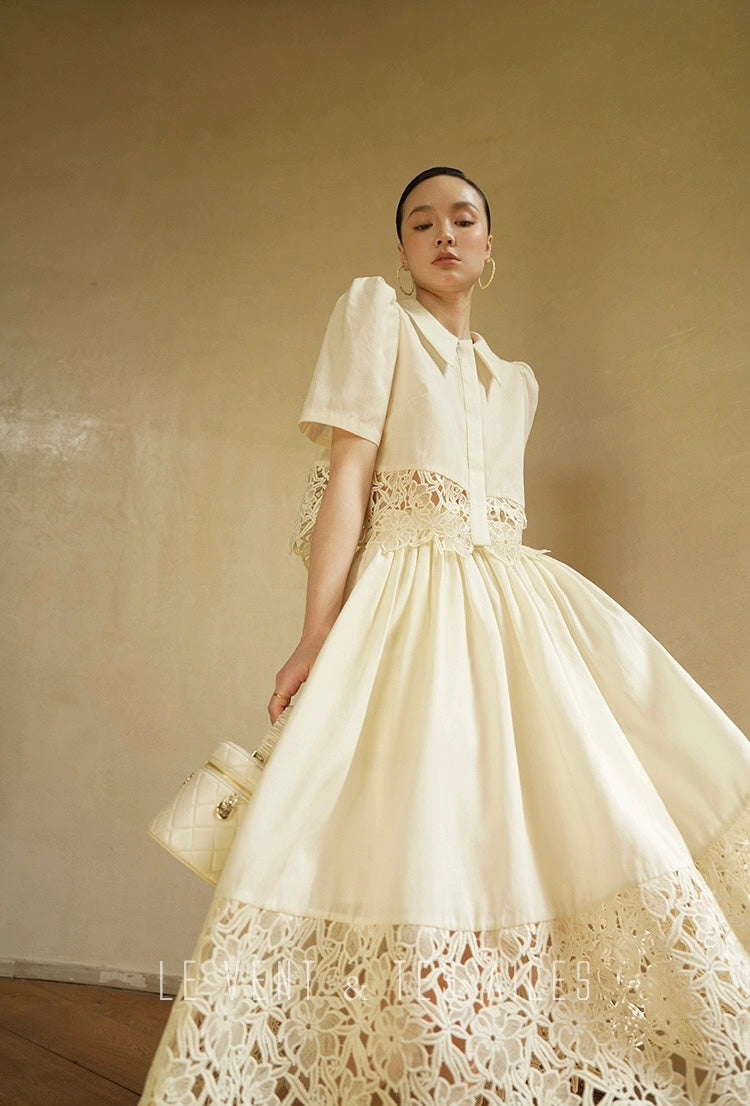 LE VENT & TES AILES | Swan Embrace Skirt Set