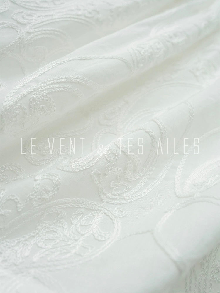 LE VENT & TES AILES | Écriture Fine Skirt Set