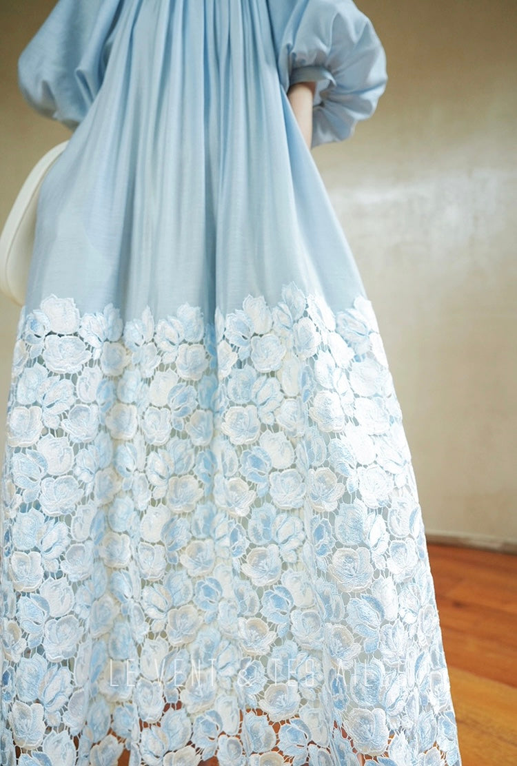 LE VENT & TES AILES | Azure Romance Dress