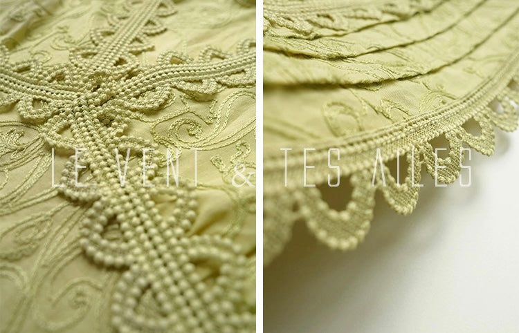 LE VENT & TES AILES | Écriture Fine Skirt Set