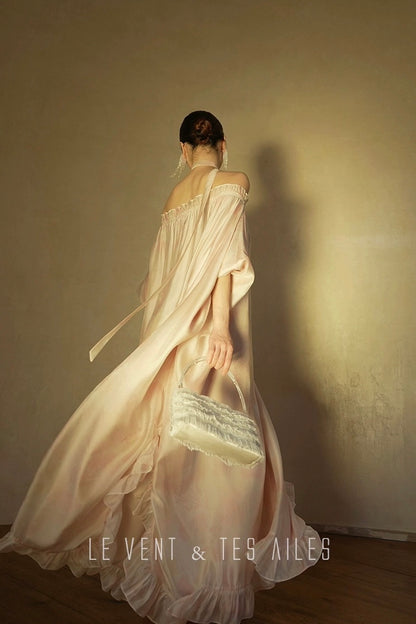 LE VENT & TES AILES | Rosalie Rouge Flowy Dress