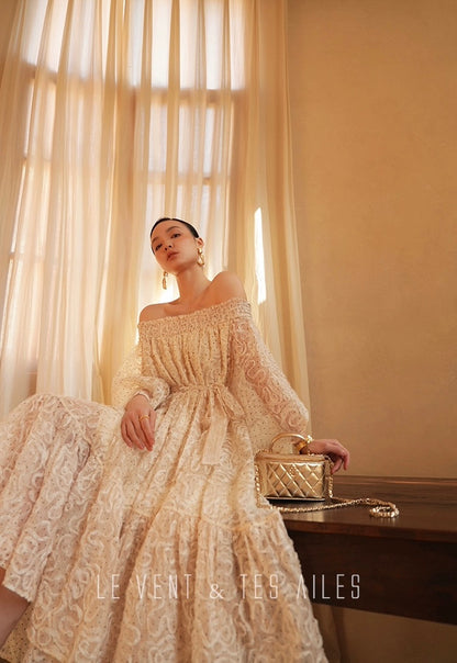 LE VENT & TES AILES | Lily & Lace Off Shoulder Dress