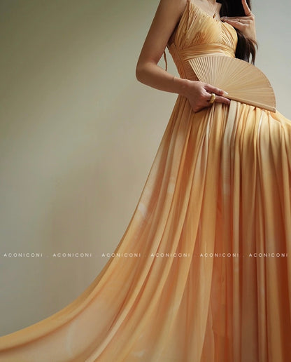 Aconiconi | Saffron Bloom Summer Dress